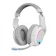 Mars Gaming MHW-100 Blanco Auriculares Inalámbricos ARGB Flow Micrófono ENC